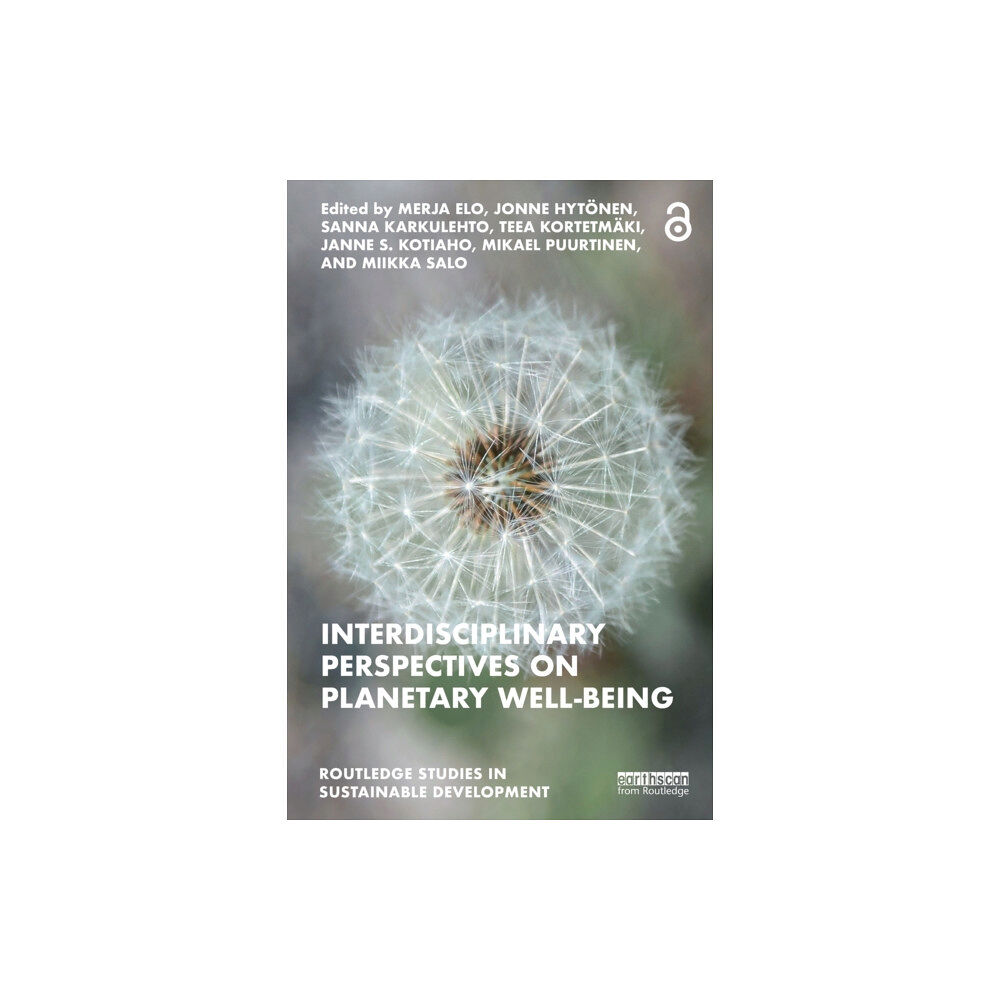 Taylor & francis ltd Interdisciplinary Perspectives on Planetary Well-Being (häftad, eng)