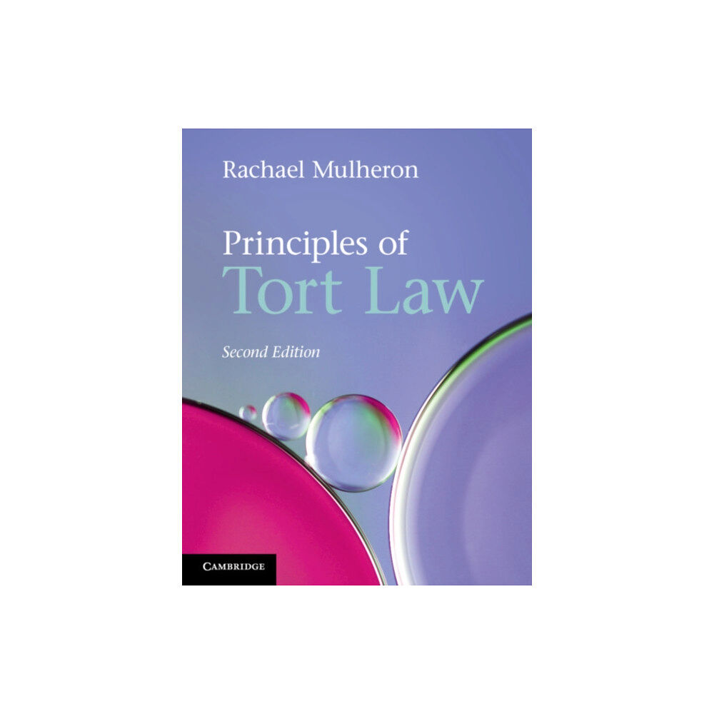 Cambridge University Press Principles of Tort Law (häftad, eng)