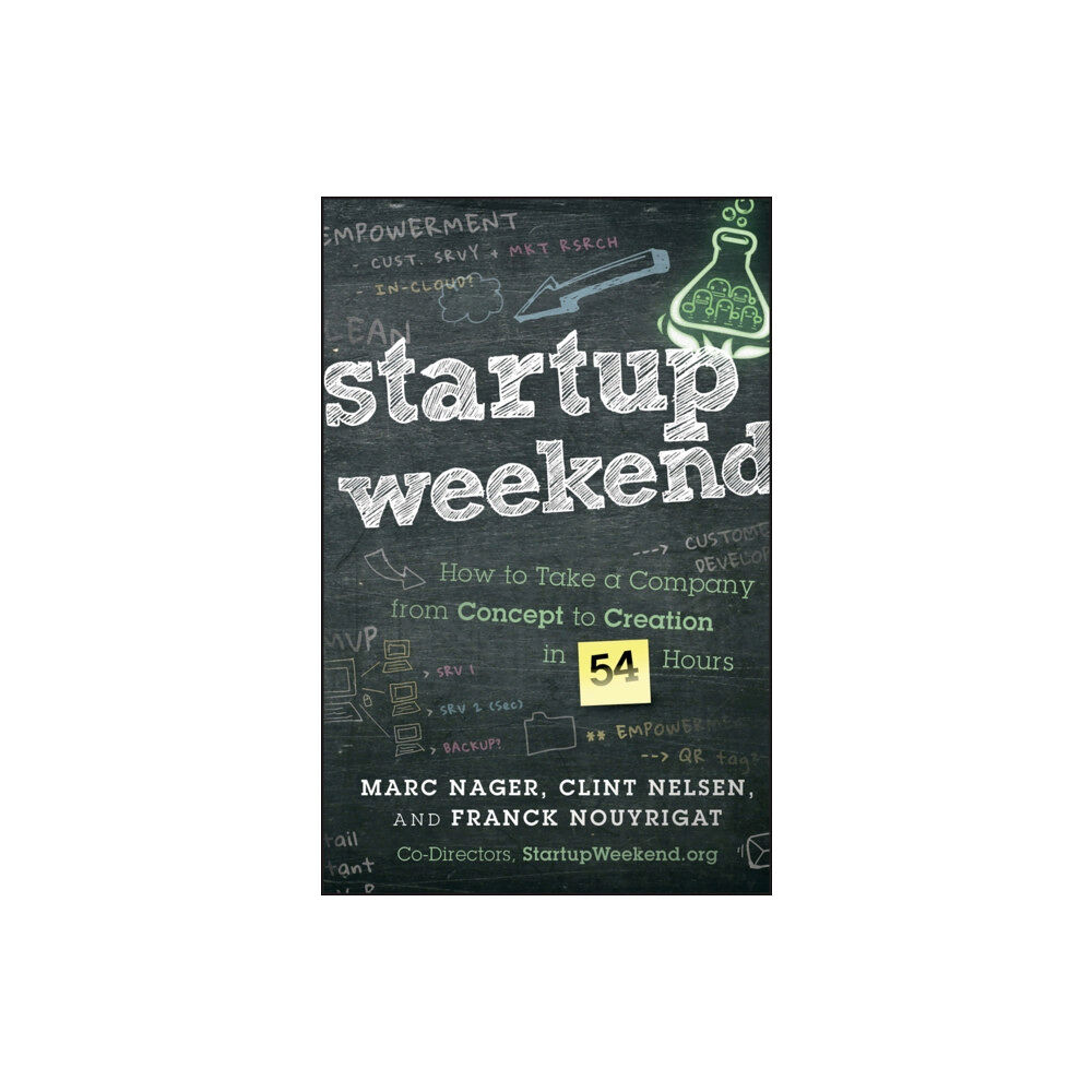 John Wiley & Sons Inc Startup Weekend (inbunden, eng)