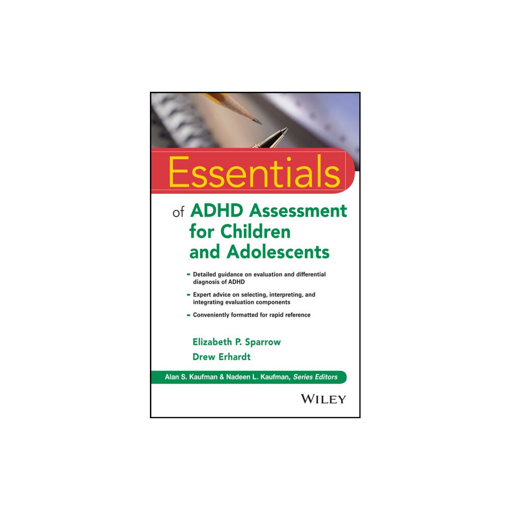 John Wiley & Sons Inc Essentials of ADHD Assessment for Children and Adolescents (häftad, eng)