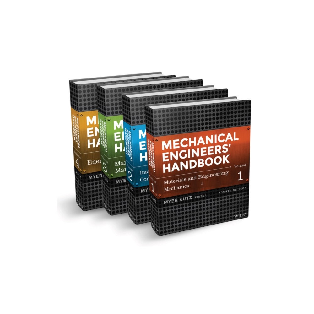 John Wiley & Sons Inc Mechanical Engineers' Handbook, 4 Volume Set (inbunden, eng)
