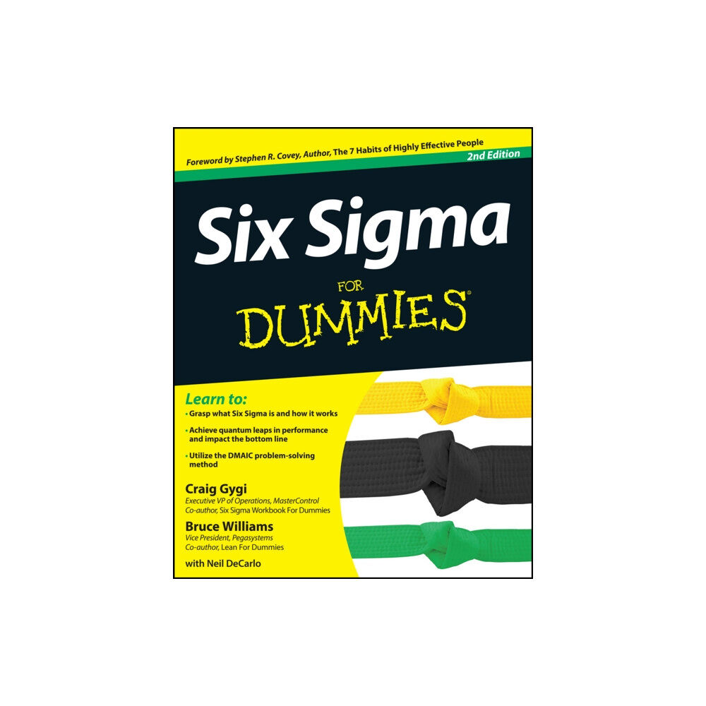 John Wiley & Sons Inc Six Sigma For Dummies (häftad, eng)