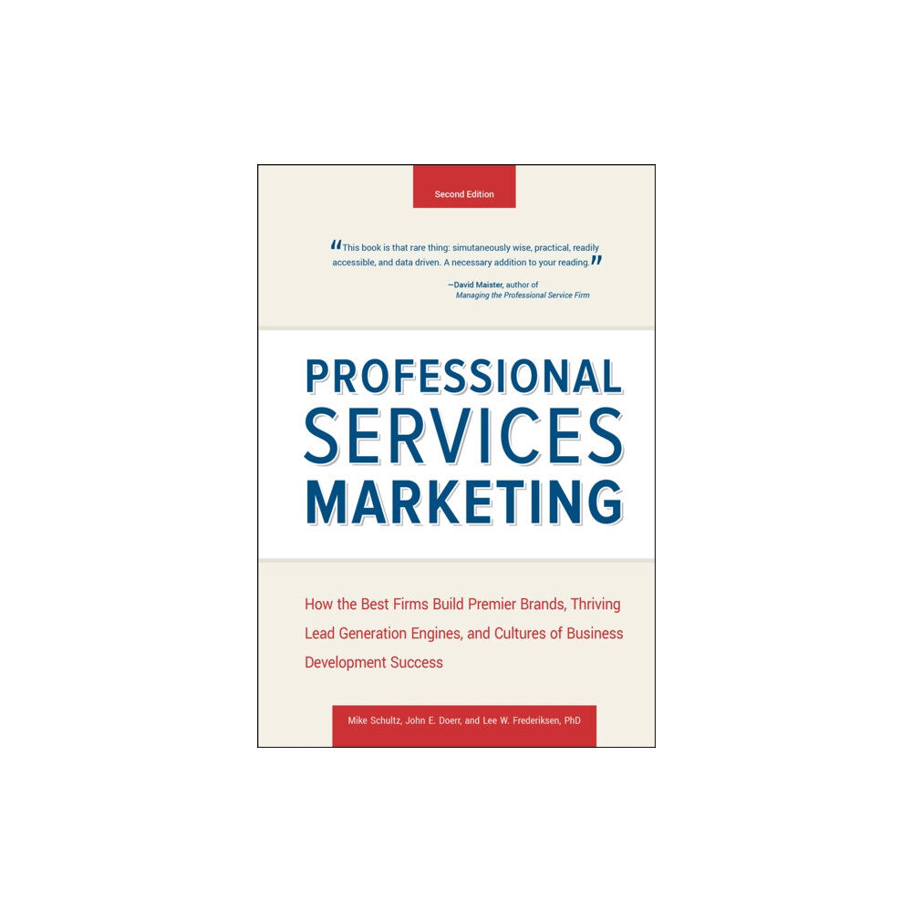 John Wiley & Sons Inc Professional Services Marketing (inbunden, eng)