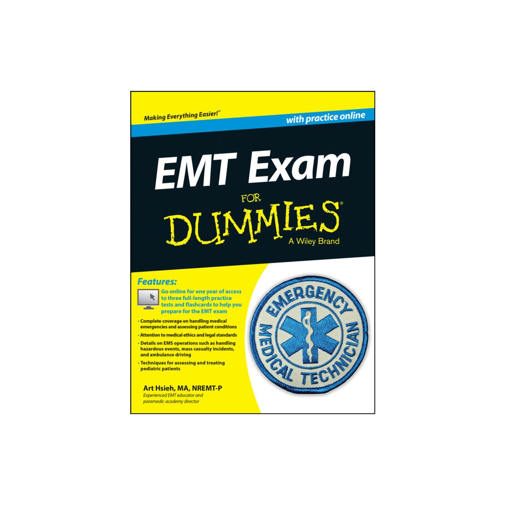 John Wiley & Sons Inc EMT Exam For Dummies with Online Practice (häftad, eng)