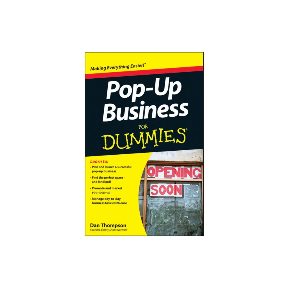 John Wiley & Sons Inc Pop-Up Business For Dummies (häftad, eng)