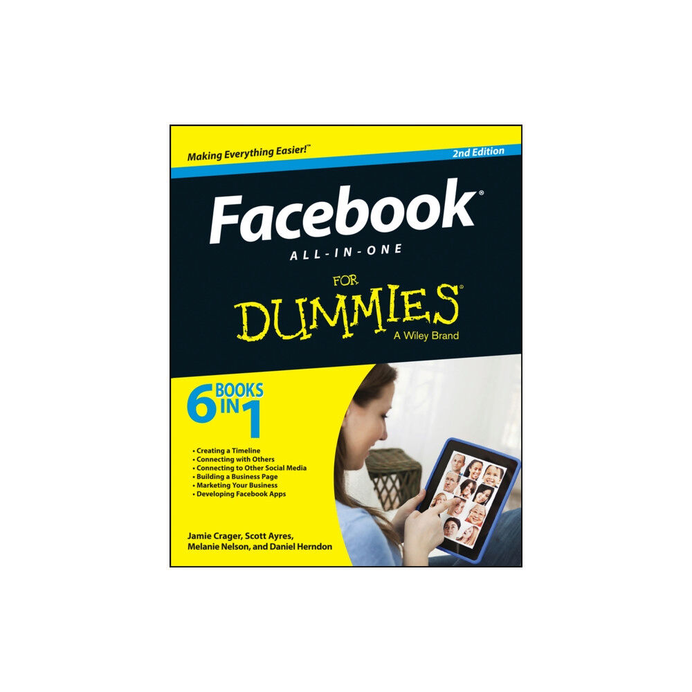 John Wiley & Sons Inc Facebook All-in-One For Dummies (häftad, eng)