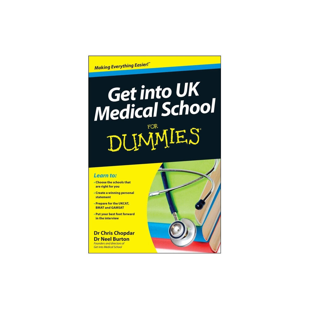 John Wiley & Sons Inc Get into UK Medical School For Dummies (häftad, eng)