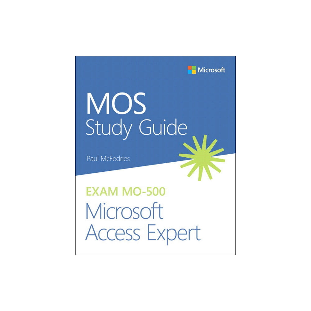 Pearson Education (US) MOS Study Guide for Microsoft Access Expert Exam MO-500 (häftad, eng)