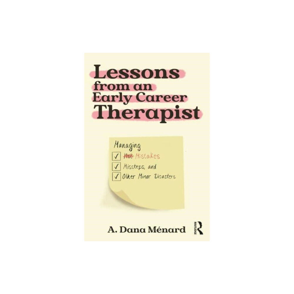 Taylor & francis ltd Lessons from An Early Career Therapist (häftad, eng)