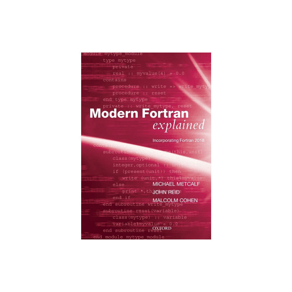 Oxford University Press Modern Fortran Explained (häftad, eng)