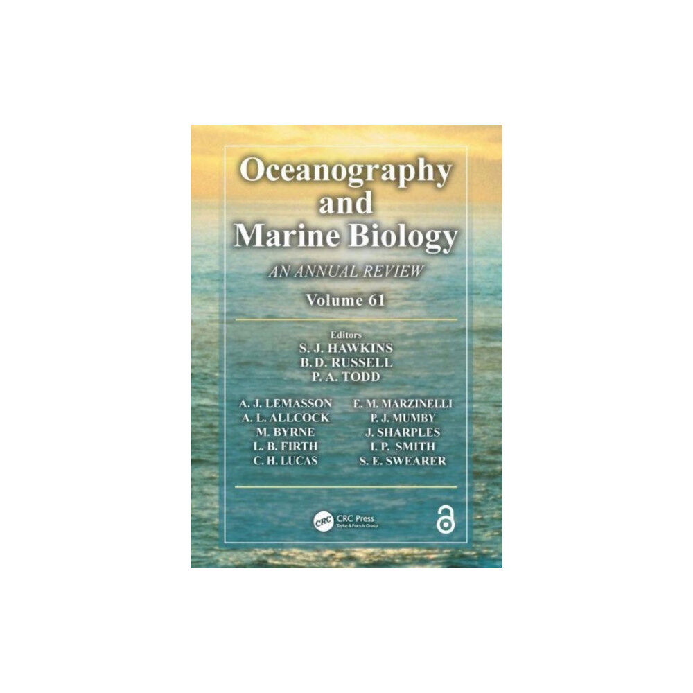 Taylor & francis ltd Oceanography and Marine Biology (inbunden, eng)