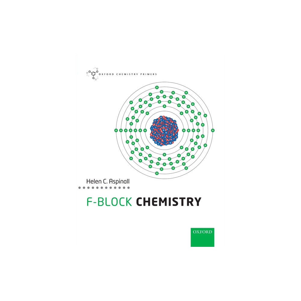 Oxford University Press f-Block Chemistry (häftad, eng)