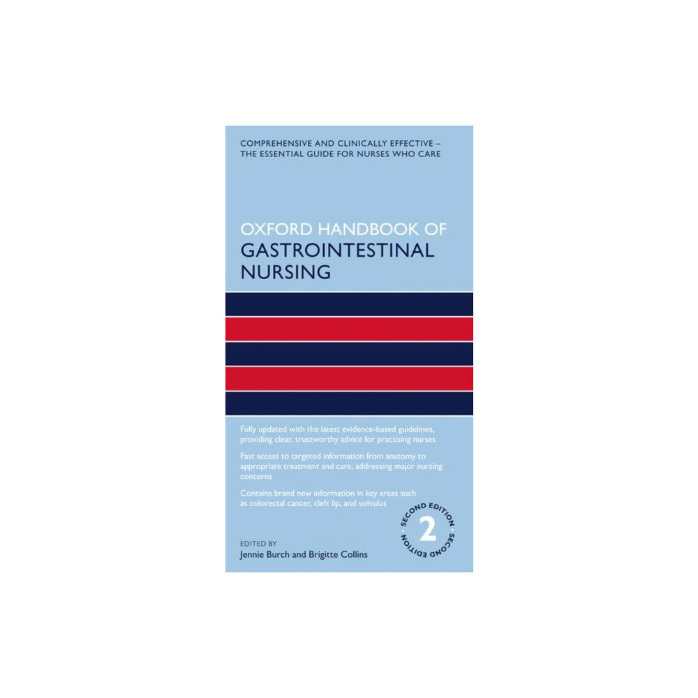 Oxford University Press Oxford Handbook of Gastrointestinal Nursing (häftad, eng)