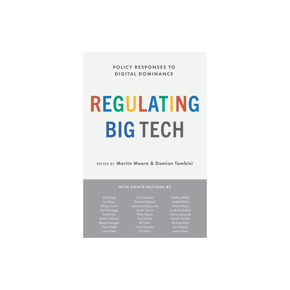 Oxford University Press Inc Regulating Big Tech (häftad, eng)