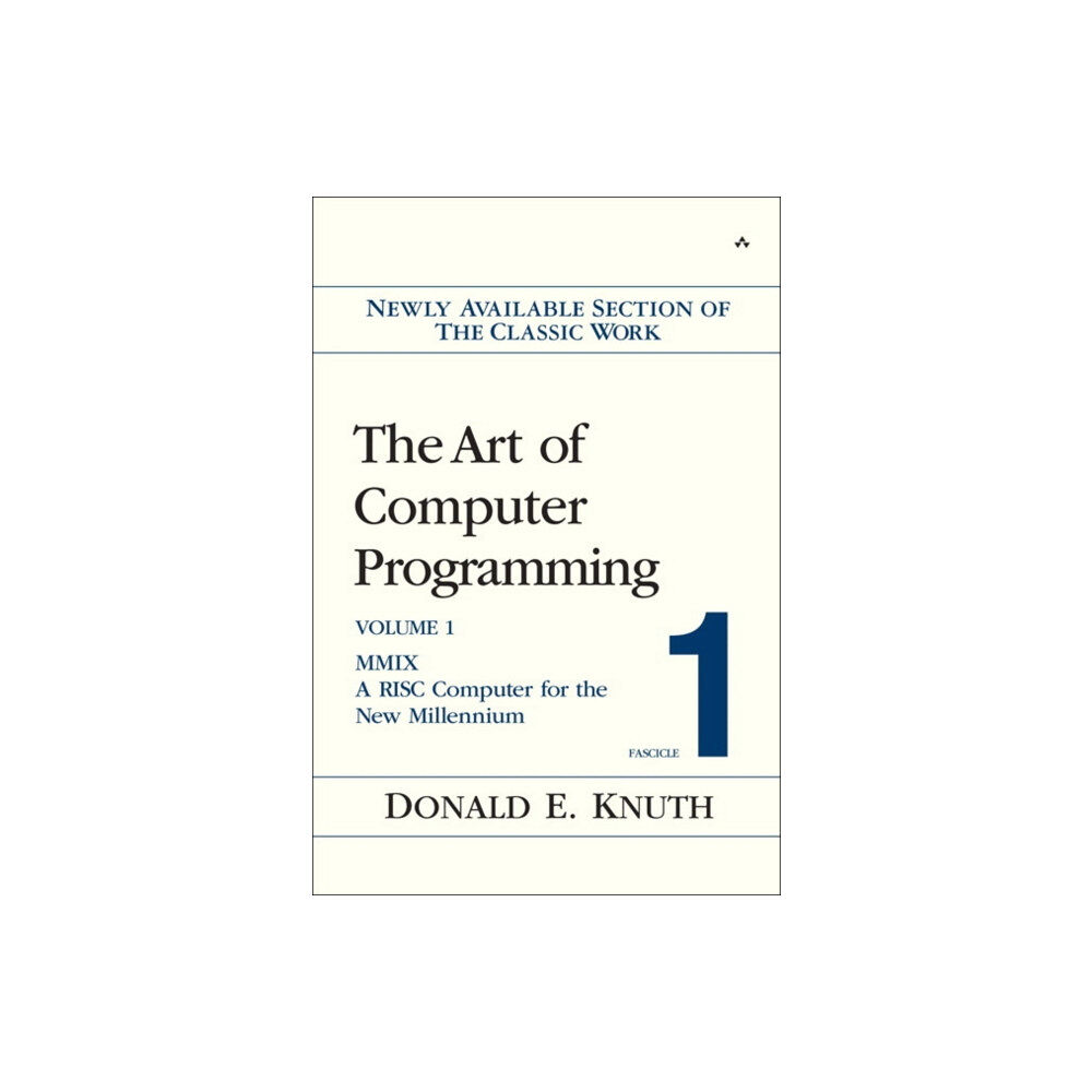 Pearson Education Limited Art of Computer Programming, Volume 1, Fascicle 1, The (häftad, eng)