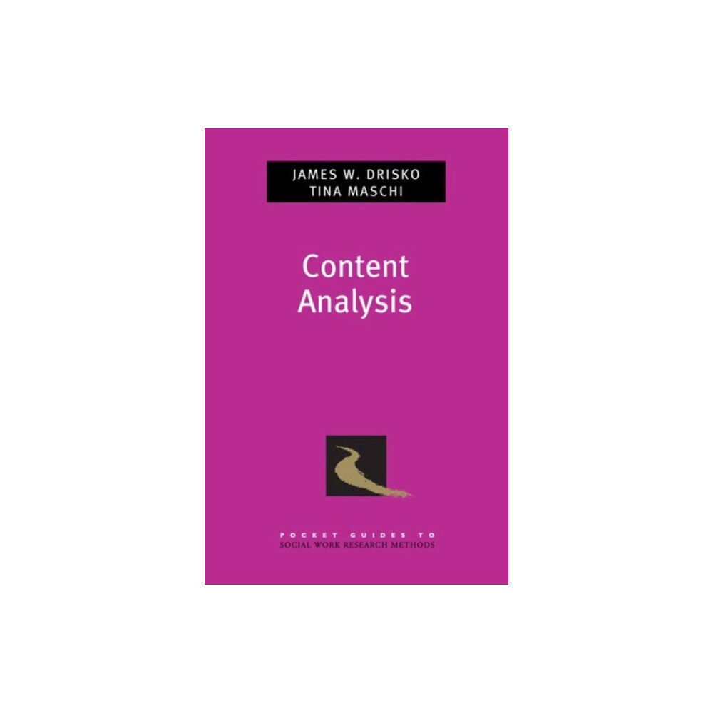 Oxford University Press Inc Content Analysis (häftad, eng)