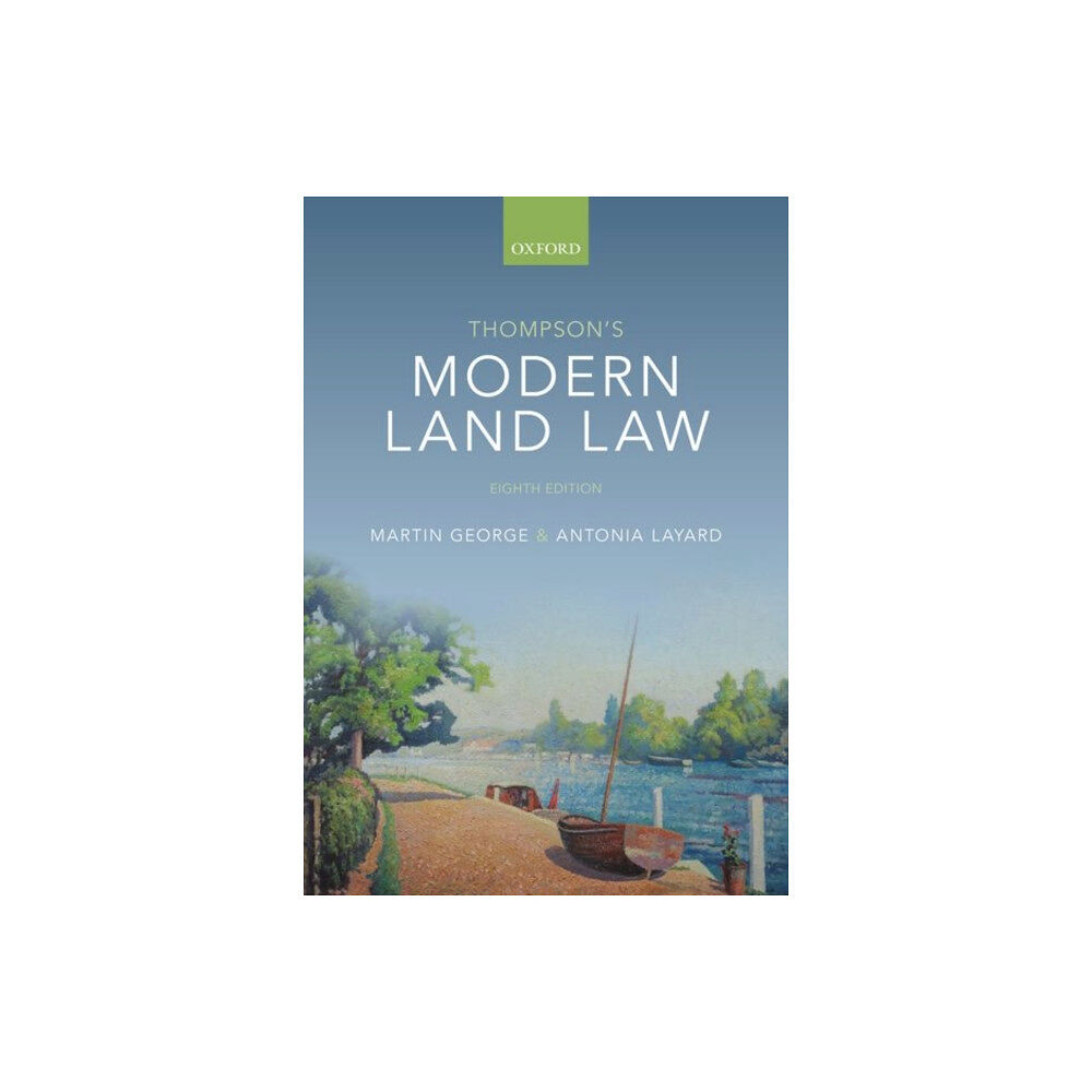 Oxford University Press Thompson's Modern Land Law (häftad, eng)