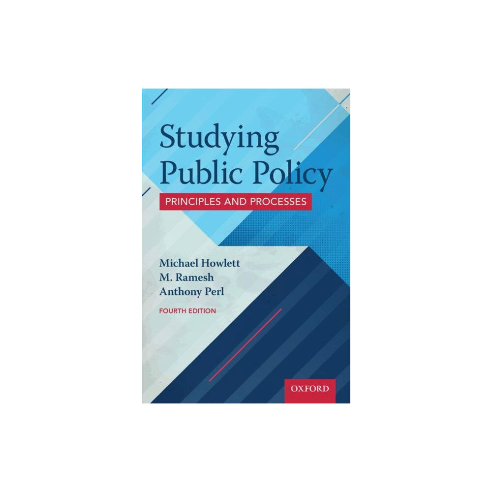 Oxford University Press, Canada Studying Public Policy (häftad, eng)