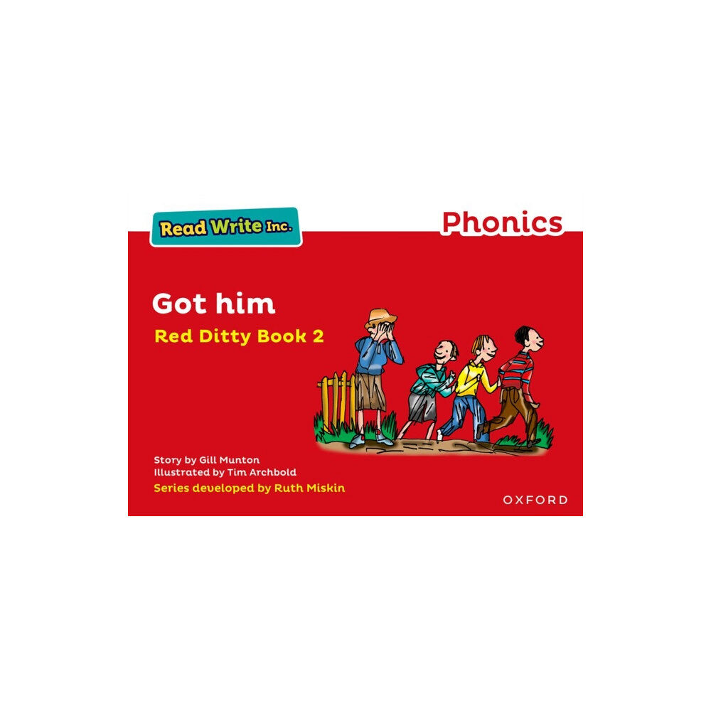 Oxford University Press Read Write Inc. Phonics: Got Him (Red Ditty Book 2) (häftad, eng)