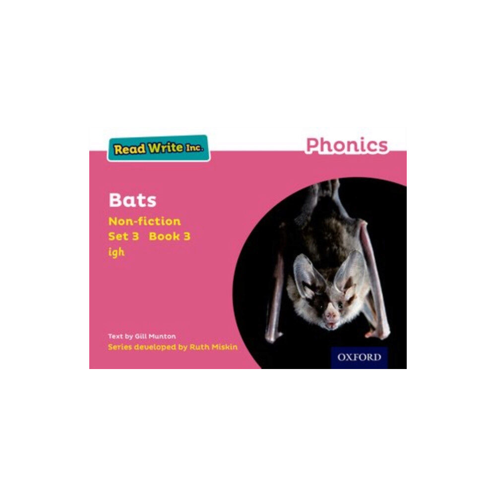 Oxford University Press Read Write Inc. Phonics: Bats (Pink Set 3 Non-fiction 3) (häftad, eng)