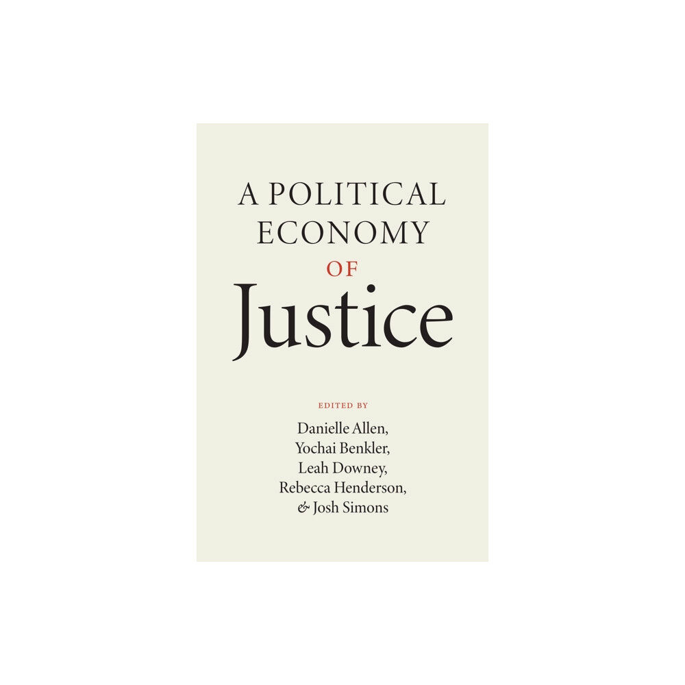 The university of chicago press A Political Economy of Justice (häftad, eng)