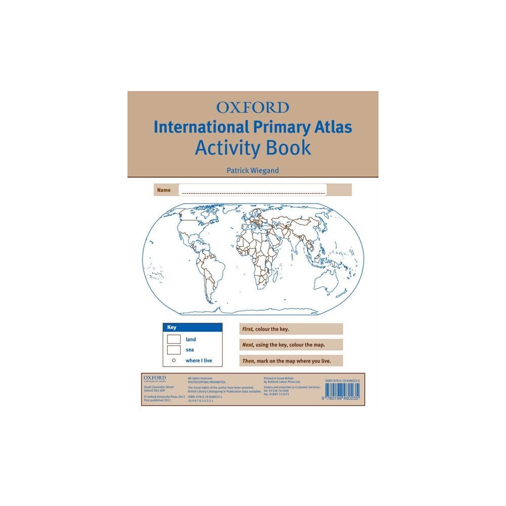 Oxford University Press Oxford International Primary Atlas Activity Book (häftad, eng)