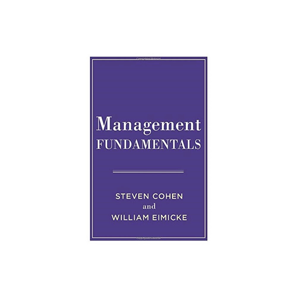 Columbia university press Management Fundamentals (häftad, eng)