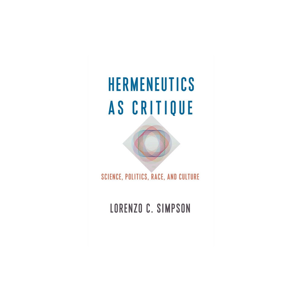 Columbia university press Hermeneutics as Critique (häftad, eng)