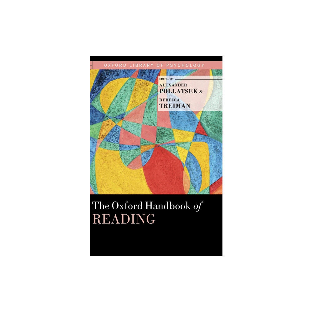 Oxford University Press Inc The Oxford Handbook of Reading (inbunden, eng)