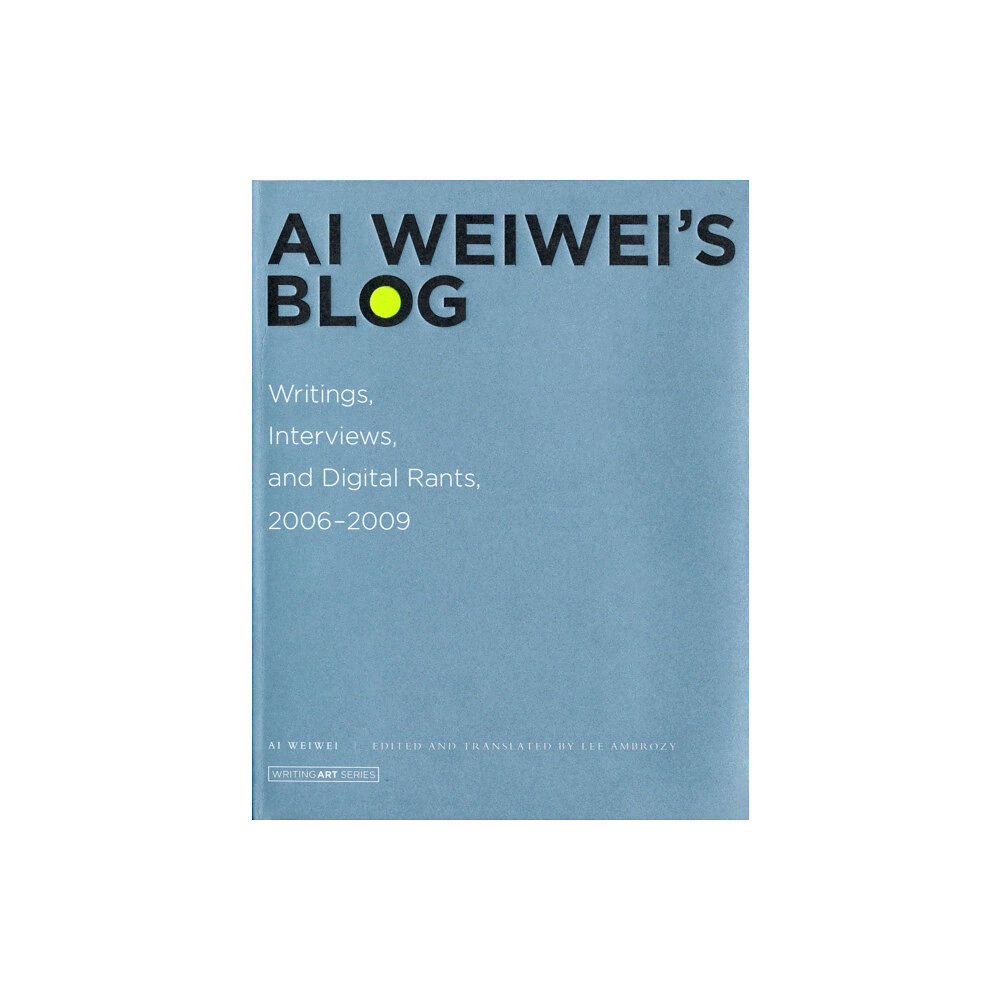 Mit press ltd Ai Weiwei's Blog (häftad, eng)