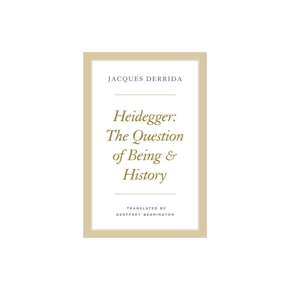 The university of chicago press Heidegger (häftad, eng)