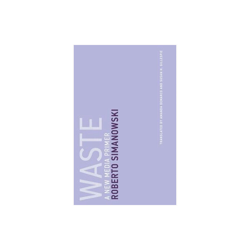 Mit press ltd Waste (häftad, eng)