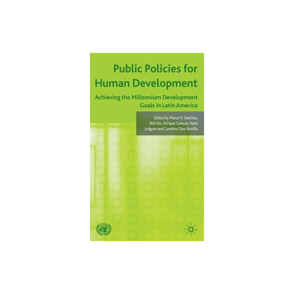 Palgrave macmillan Public Policies for Human Development (inbunden, eng)