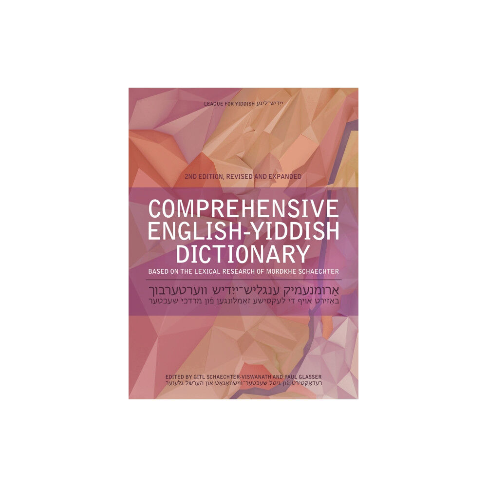 Indiana university press Comprehensive English-Yiddish Dictionary (inbunden, eng)