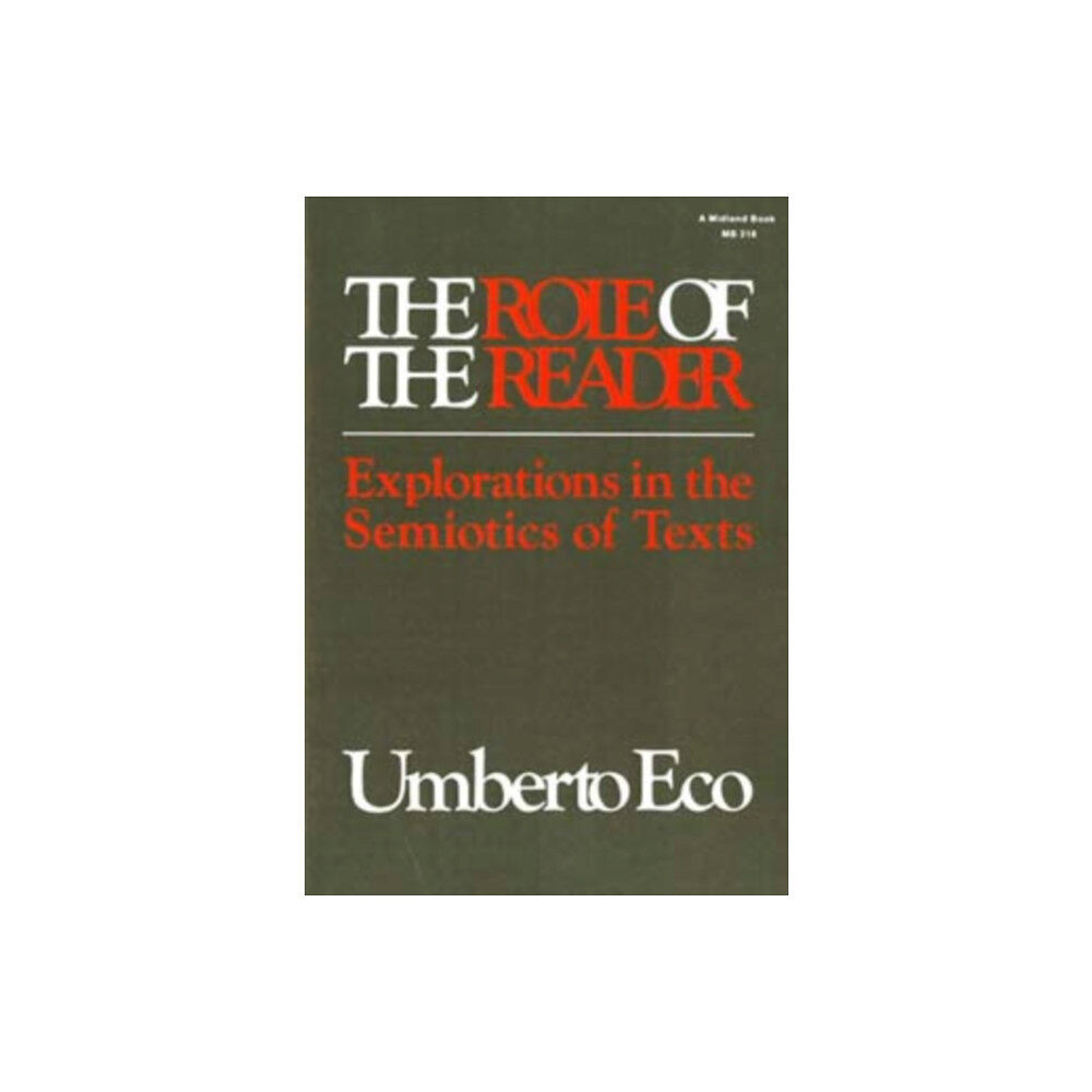 Indiana university press The Role of the Reader (häftad, eng)