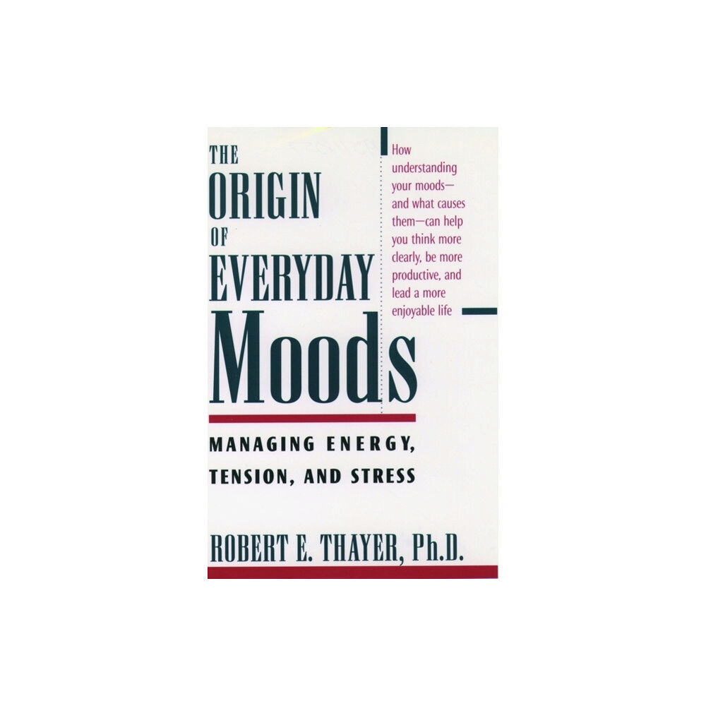 Oxford University Press Inc The Origin of Everyday Moods (häftad, eng)