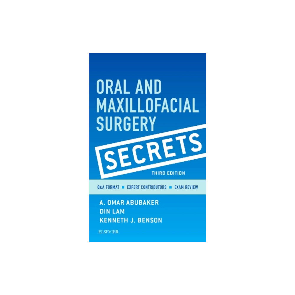 Elsevier - Health Sciences Division Oral and Maxillofacial Surgery Secrets (häftad, eng)