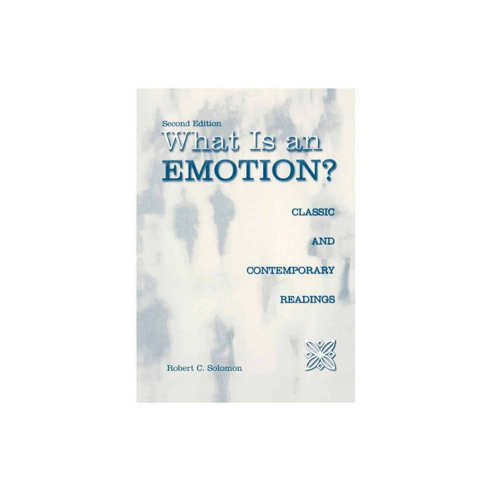 Oxford University Press What is an Emotion? (häftad, eng)