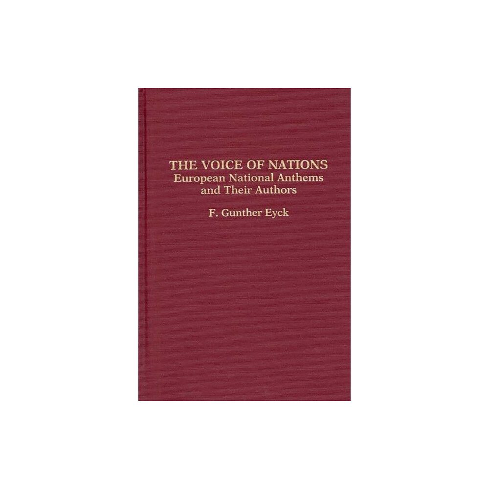 Bloomsbury Publishing PLC The Voice of Nations (inbunden, eng)