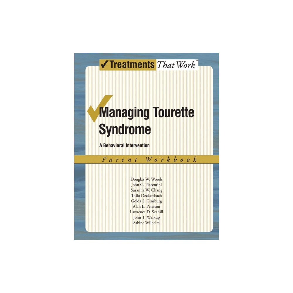 Oxford University Press Inc Managing Tourette Syndrome (häftad, eng)