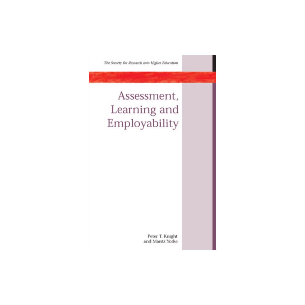 Open University Press Assessment, Learning And Employability (häftad, eng)