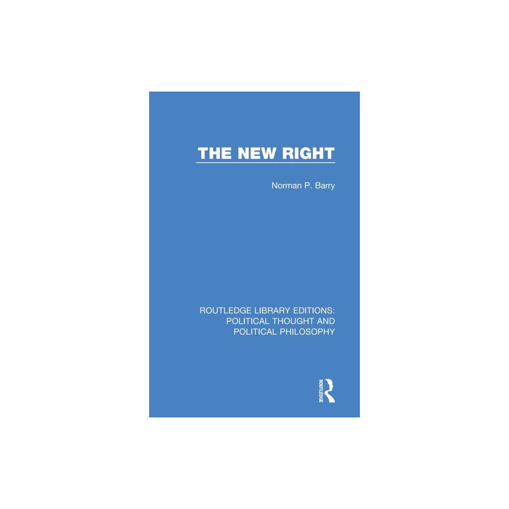 Taylor & francis ltd The New Right (häftad, eng)