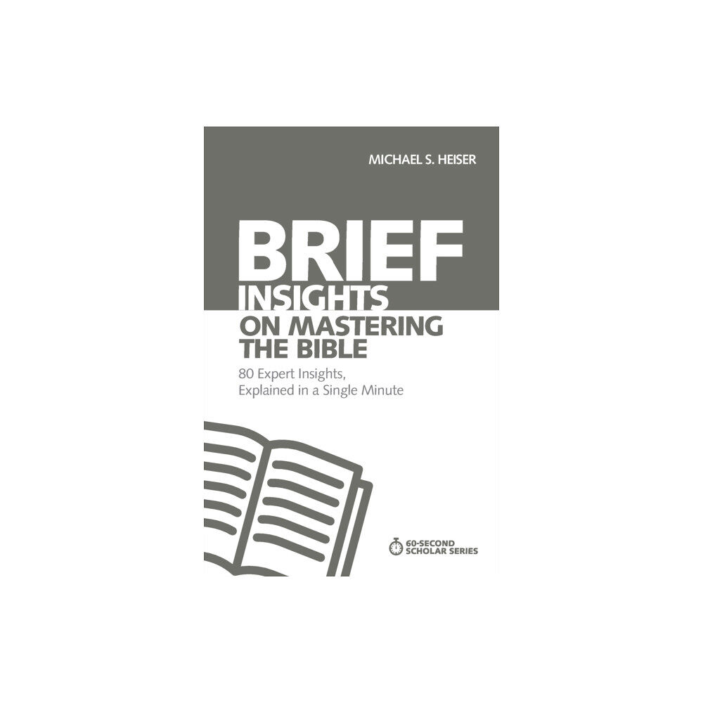 Zondervan Brief Insights on Mastering the Bible (häftad, eng)