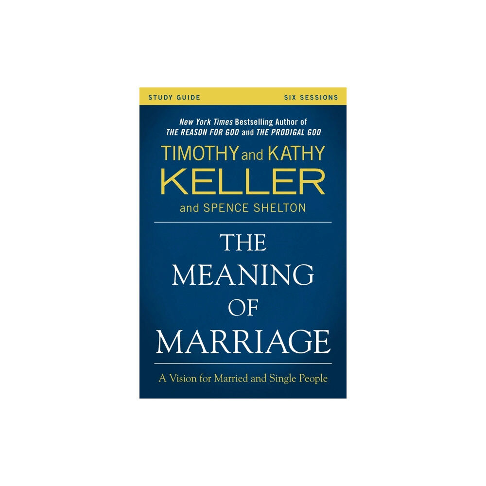 HarperChristian Resources The Meaning of Marriage Study Guide (häftad, eng)