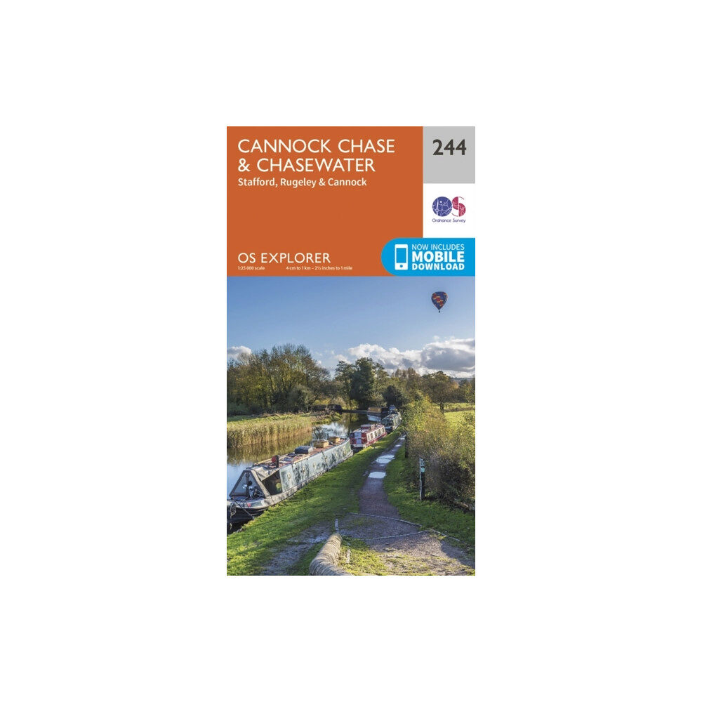 Ordnance Survey Cannock Chase