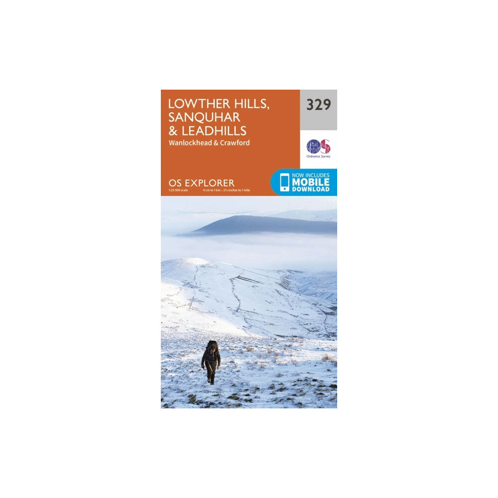 Ordnance Survey Lowther Hills, Sanquhar and Leadhills