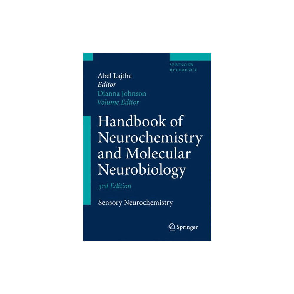 Springer-Verlag New York Inc. Handbook of Neurochemistry and Molecular Neurobiology (inbunden, eng)