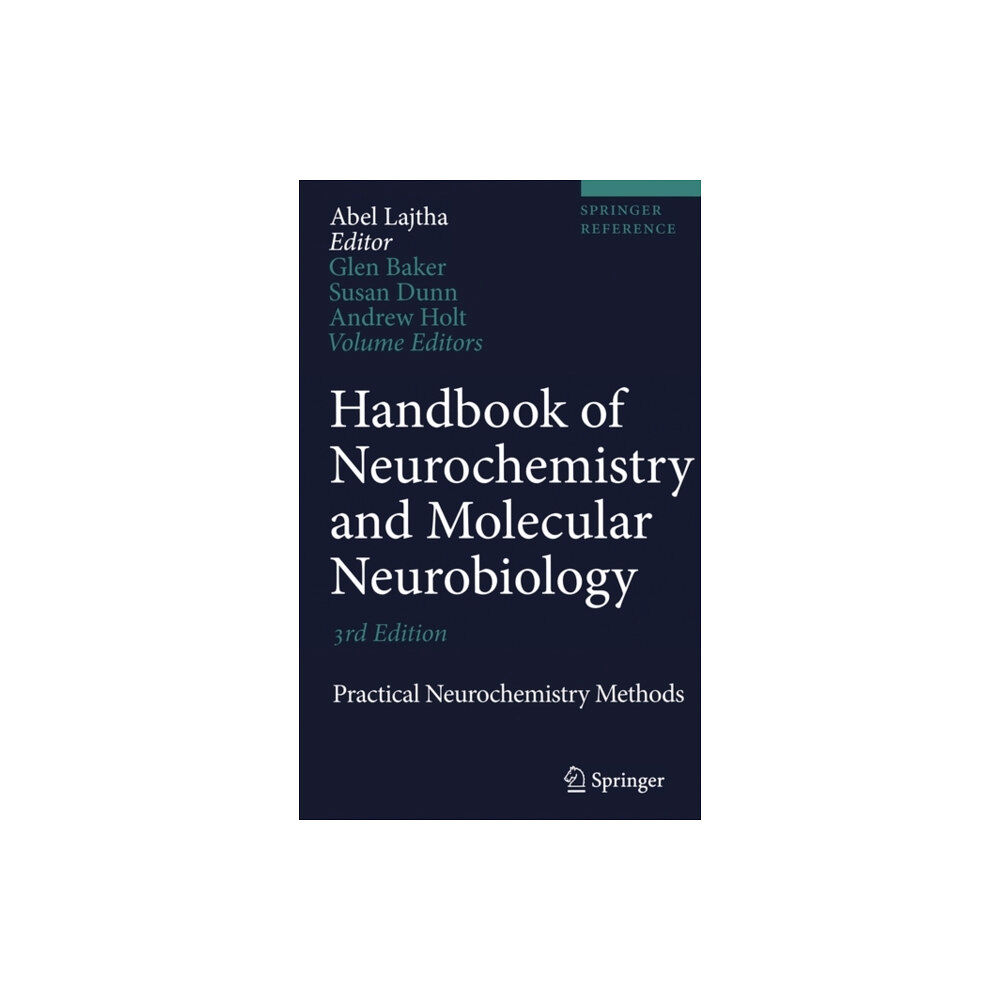 Springer-Verlag New York Inc. Handbook of Neurochemistry and Molecular Neurobiology (inbunden, eng)