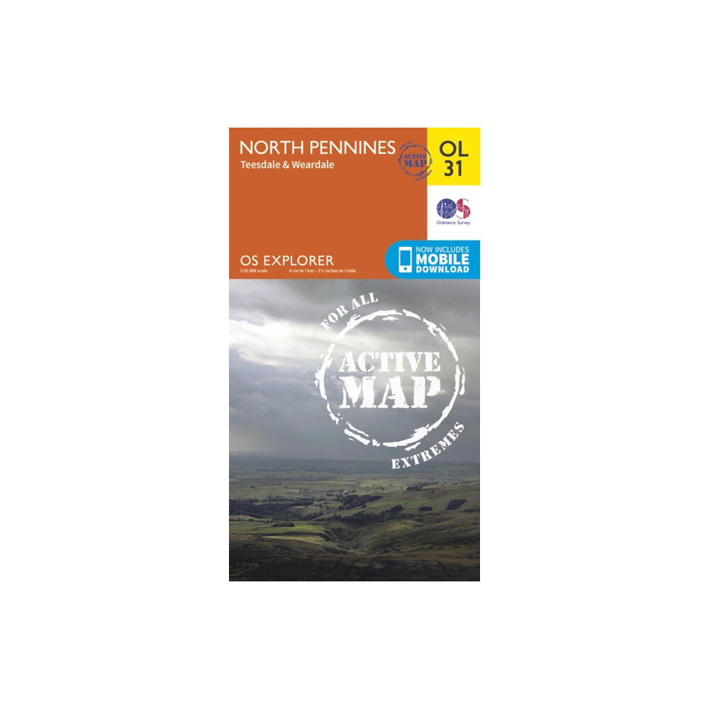 Ordnance Survey North Pennines - Teesdale & Weardale