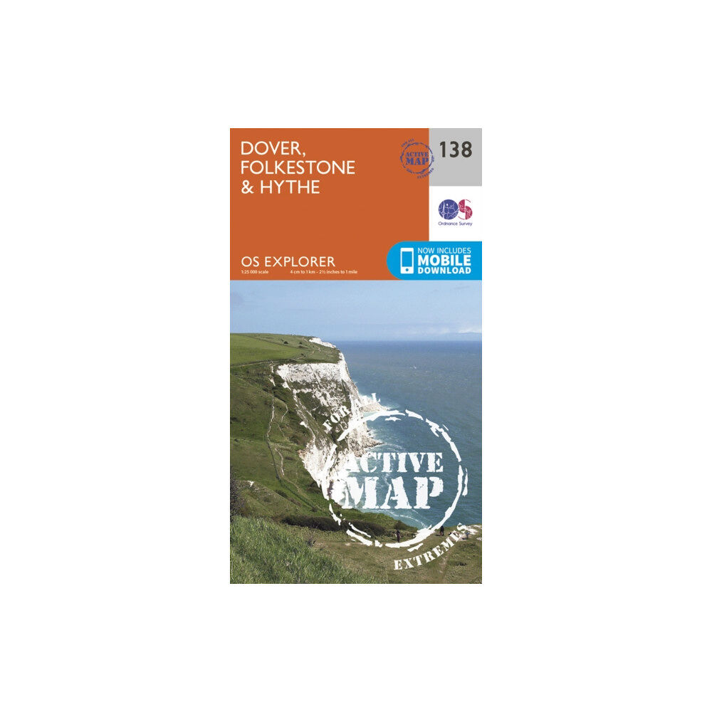 Ordnance Survey Dover, Folkstone and Hythe